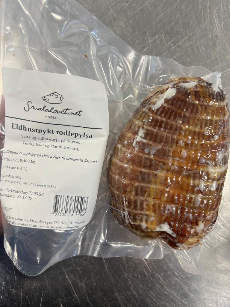 Smalahovetunet rodlepylsa