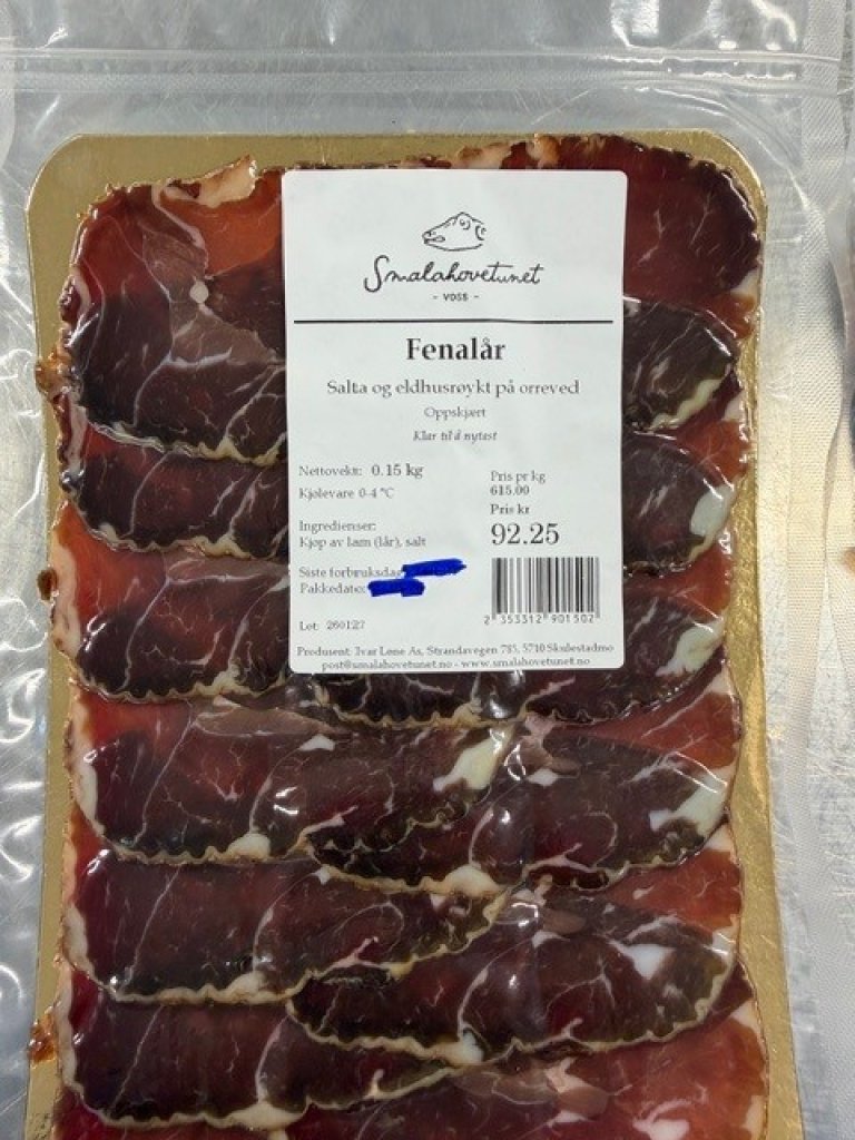 Fenalår fra Smalahovetunet