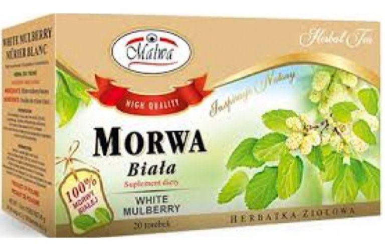 Te pakke i gullfarge med navnet Morwa Bilala
