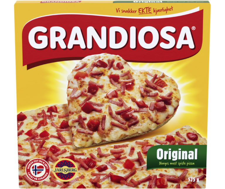 Bilde av pizzaeske Grandiosa Original