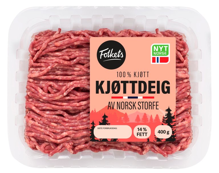 Folkets kjøttdeig 400 g