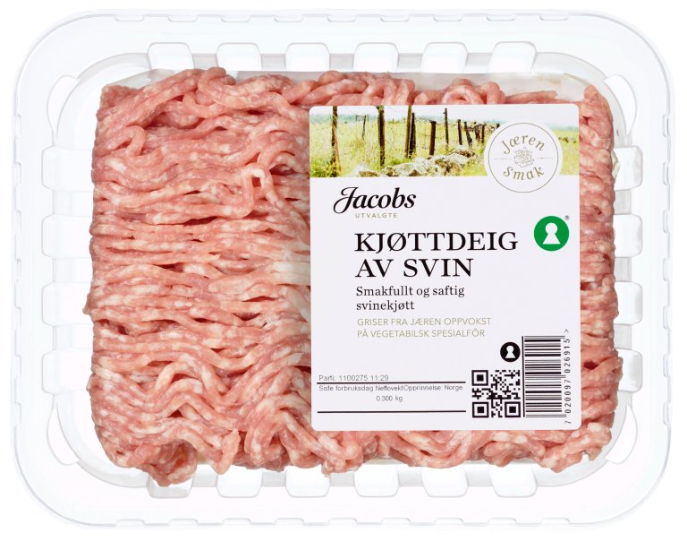 Jacobs Utvalgte Svinedeig 300 g